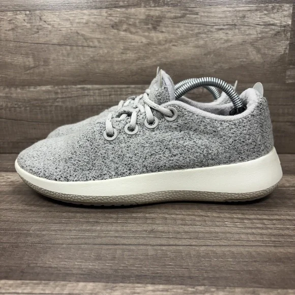 Allbirds Wool Runner Mizzle Gray Womens US Size 7 EUR 37 Sneakers - Picture 3 of 9